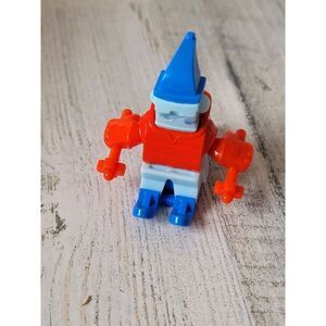 Snow skier winter sport mini ski toy figure ice